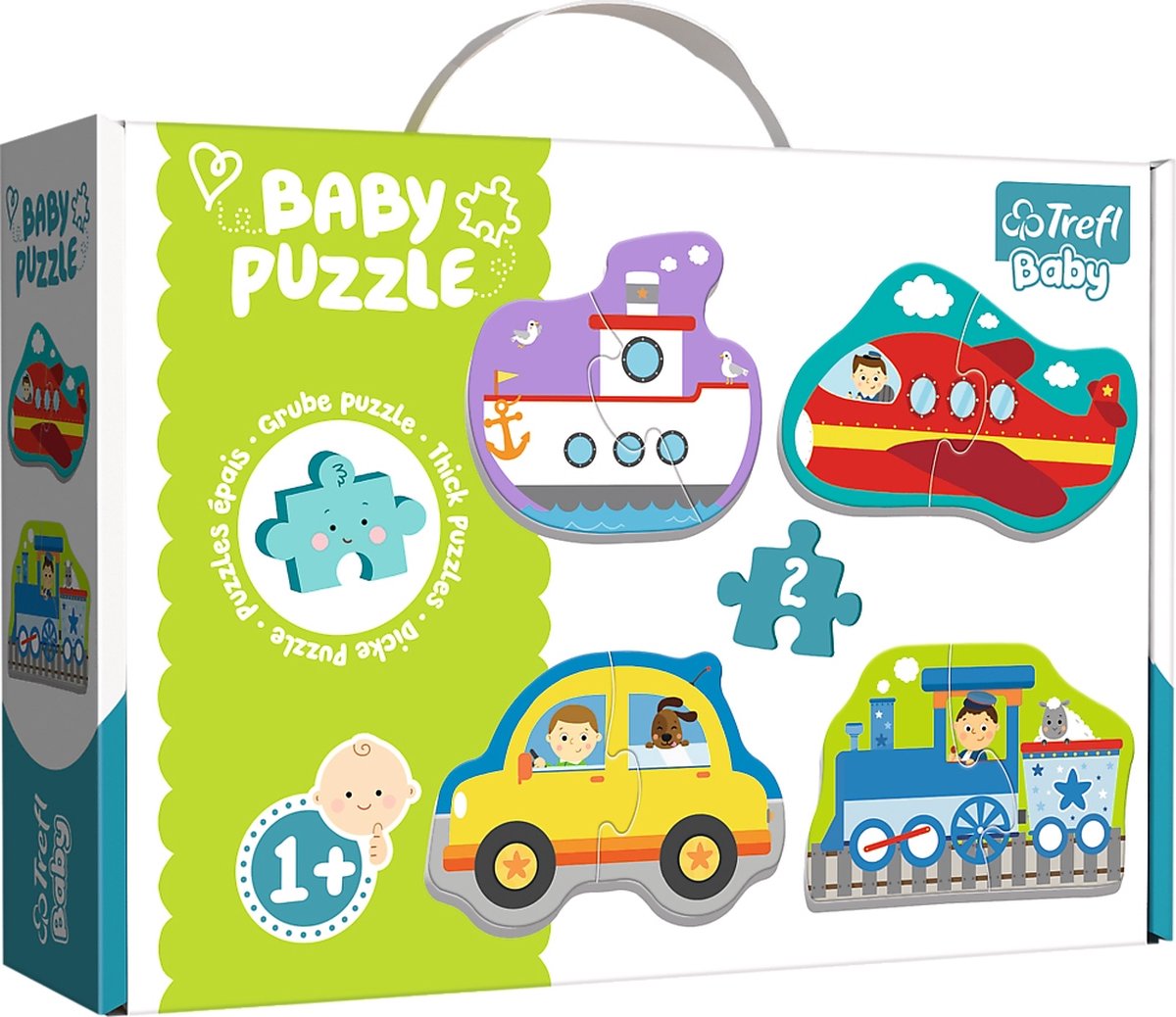 Puzzle Trefl transport bébé - 8 pièces