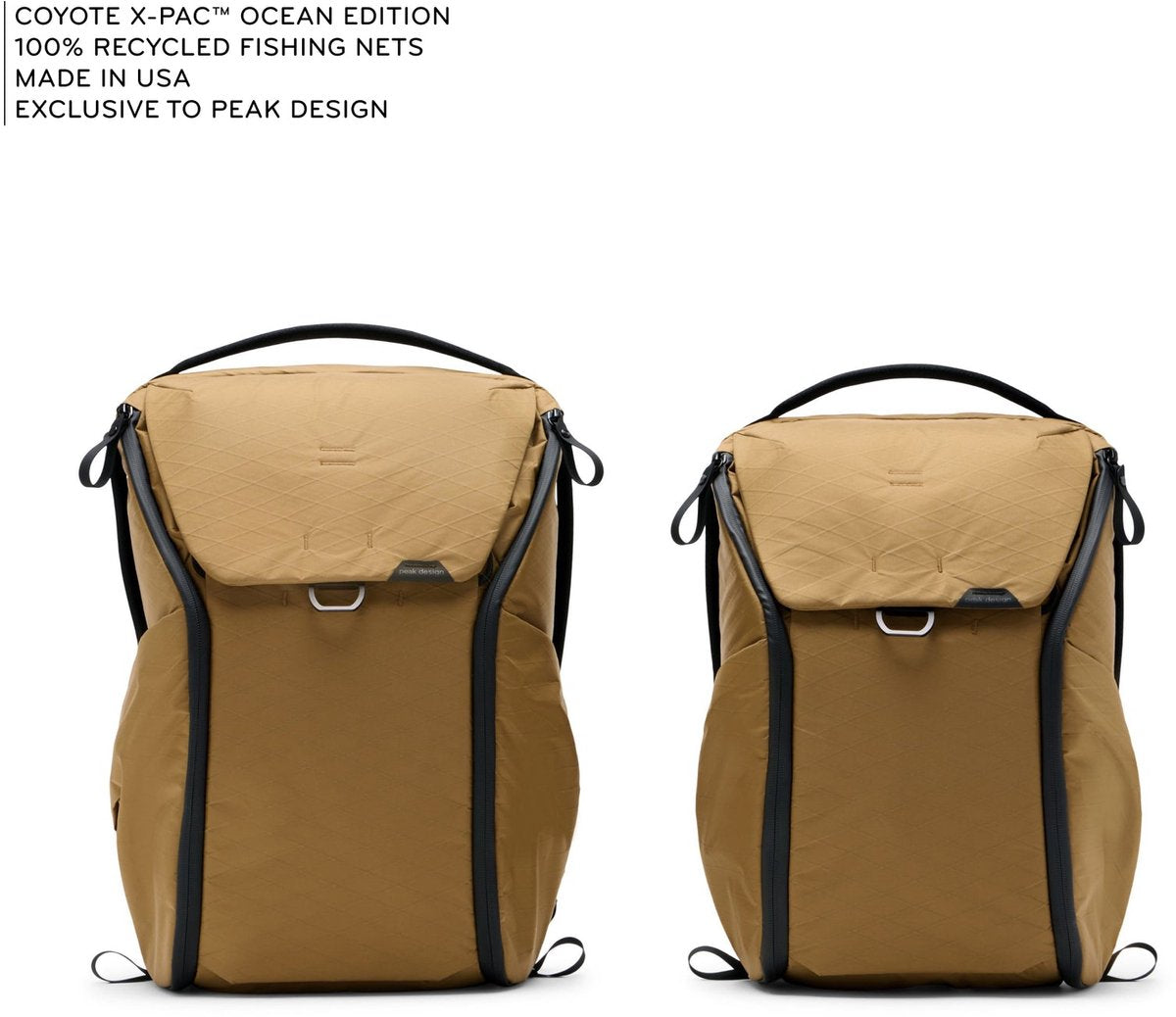 Peak design - sac à dos quotidien 30l v2 coyote