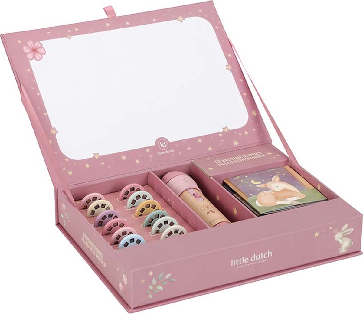 Projecteur d'histoires Little Dutch rose