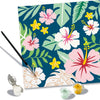 Ravensburger crainte peinture par nombre de fleurs exotiques
