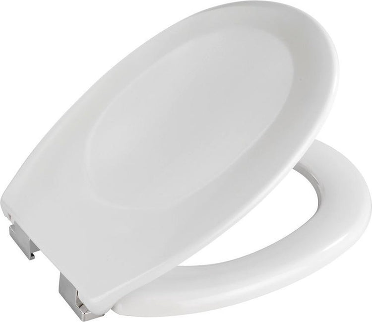 Wenko abattant de toilettes savio - duroplast blanc robuste - fermeture en douceur facile à fermer - abattant de toilettes blanc - abattant de toilettes blanc