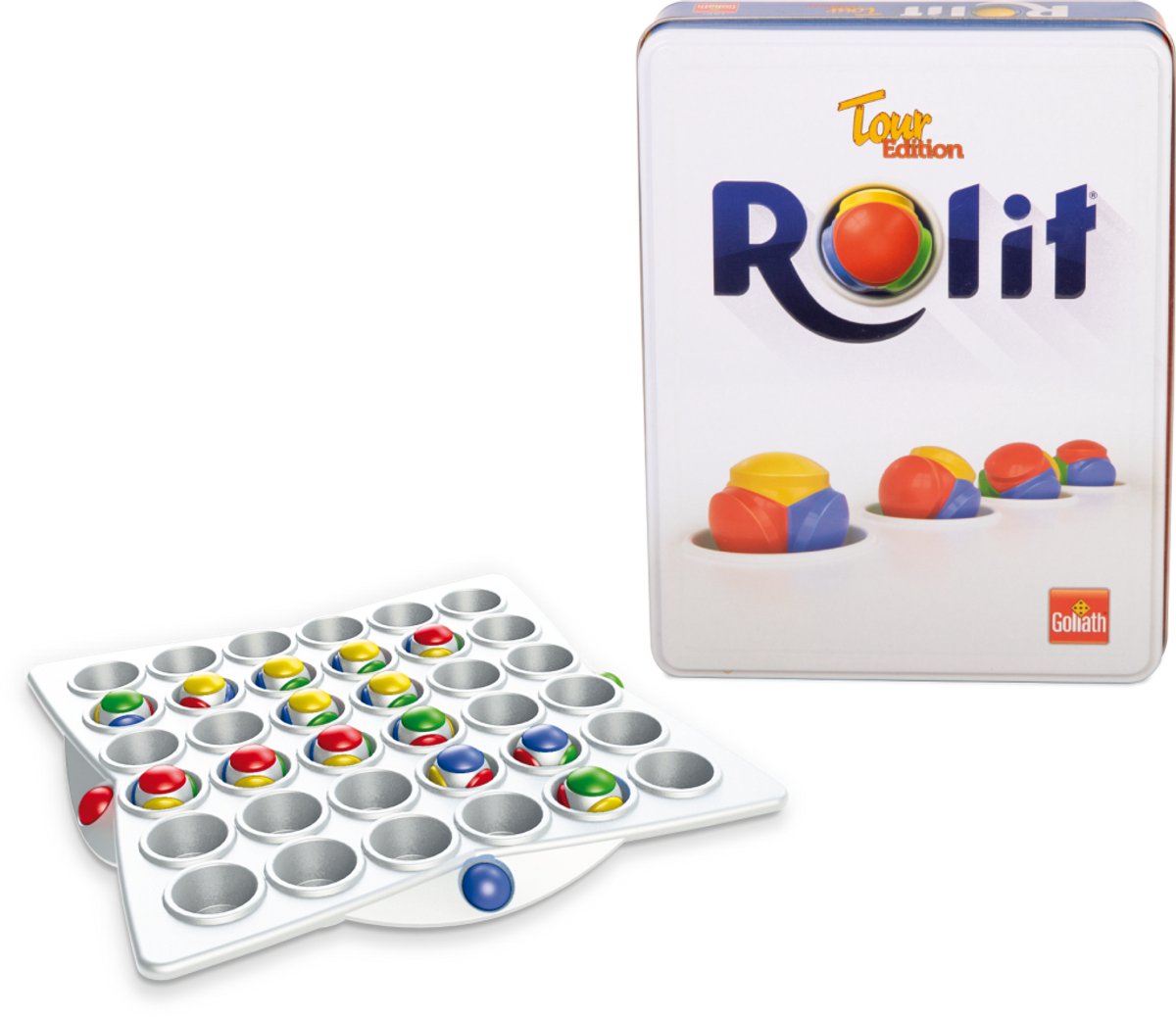 Goliath Games Rolit Tour Edition dans Tin