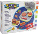 Simba art fun hamburger faisant un ensemble d’argile