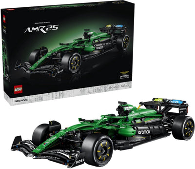 Lego technic aston martin aramco amr25 f1 kit de construction de voiture pour adultes avec modèle de voiture 42240