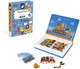 Janod - magnétibook - coureurs - coffret de jeu livre magnétique
