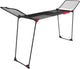 Étendoir Vileda infinity flex ultime (édition noire) - étendoir de table - longueur de séchage 30 m - étagère centrale télescopique extensible - ailes hautes