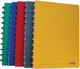 Carnet motif Atoma format 165 x 21 cm 144 pages commercial à carreaux