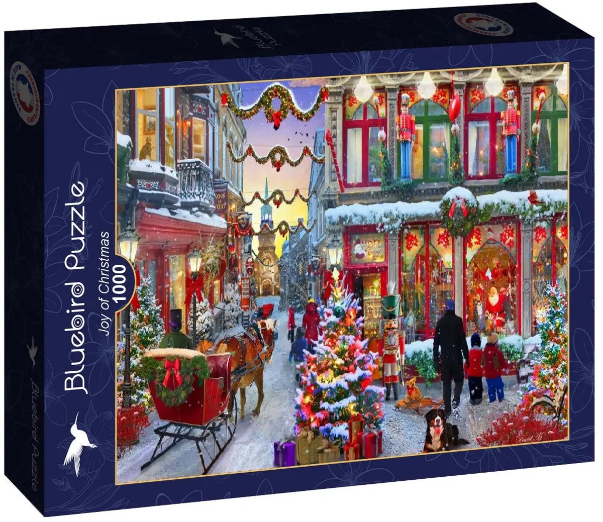 Puzzle Bluebird puzzle joie de Noël - 1000 pièces Noël.