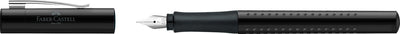 Stylo plume Faber-Castell - grip 2010 - m - noir harmonie - fc-140816