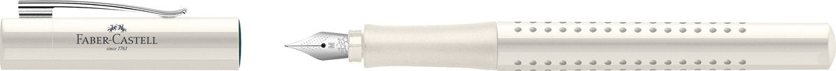 Stylo plume Faber-Castell - grip 2010 - m - lait de coco harmonie - fc-140820