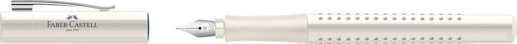Stylo plume Faber-Castell - grip 2010 - m - lait de coco harmonie - fc-140820