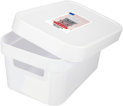 Curver boîte de rangement avec couvercle infinity 4,5l blanc