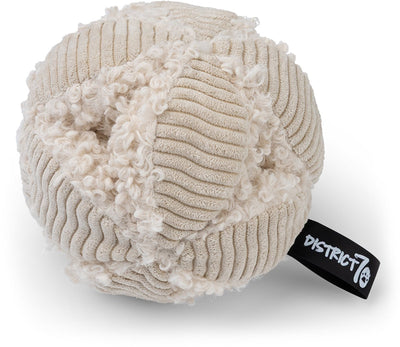 District 70 Bobby – balle renifleur pour chiens | stimule le comportement de recherche, défi mental – merengue – petit ø13 cm