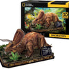 Puzzle 3d puzzle cubique National Geographic Triceratops