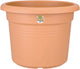 Elho green basics cylindre 55 - pot de fleur d'extérieur - ø 54,3 x h 41,2 cm - terre douce