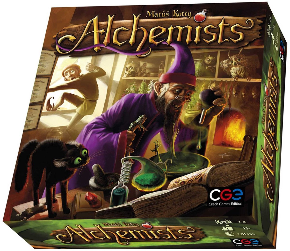 Jeux tchèques des alchimistes - anglais