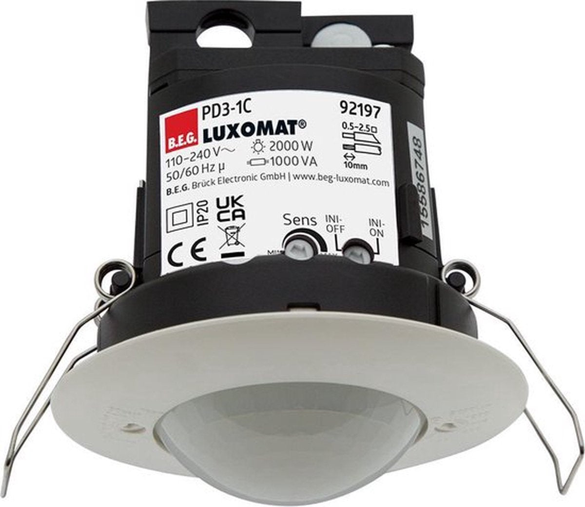 Beg Luxomat interrupteur de mouvement (complet) - 92197 - e34ex