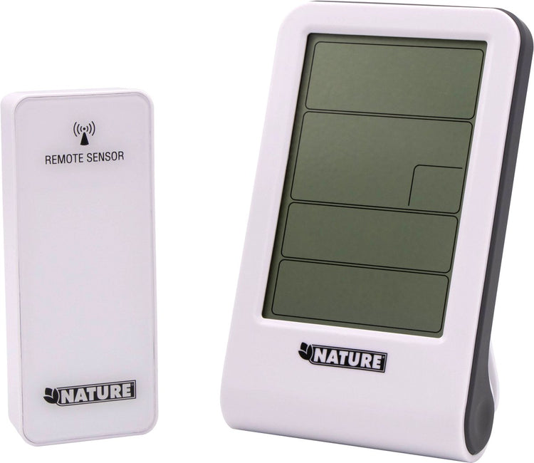 Nature Nature Weather Station numérique H14x8.5x3 cm Blanc