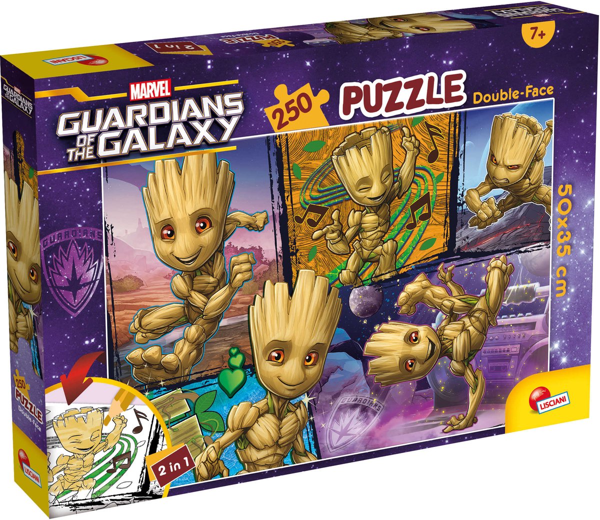 Lisciani merveille puzzle df plus 250 grand