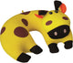 Oreiller cervical Travelsafe pour enfants - girafe - jaune - 28 cm