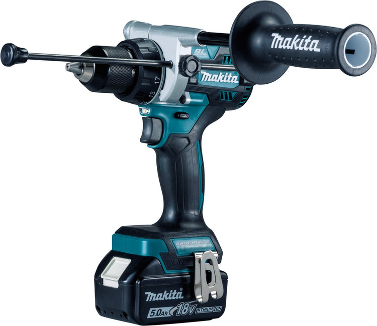 Makita dhp486rtj perceuse à percussion et visseuse sans fil 18v 2x 5,0ah en mbox