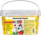 Pâte à modeler Eberhard Faber - auto-durcissante - 3 kg dans un seau - blanche - ef-570103