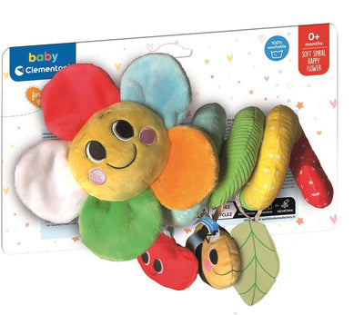 Clementoni - spirale de poussette de jardin magique bébé - jouet de poussette - spirale de buggy - à partir de 0 mois