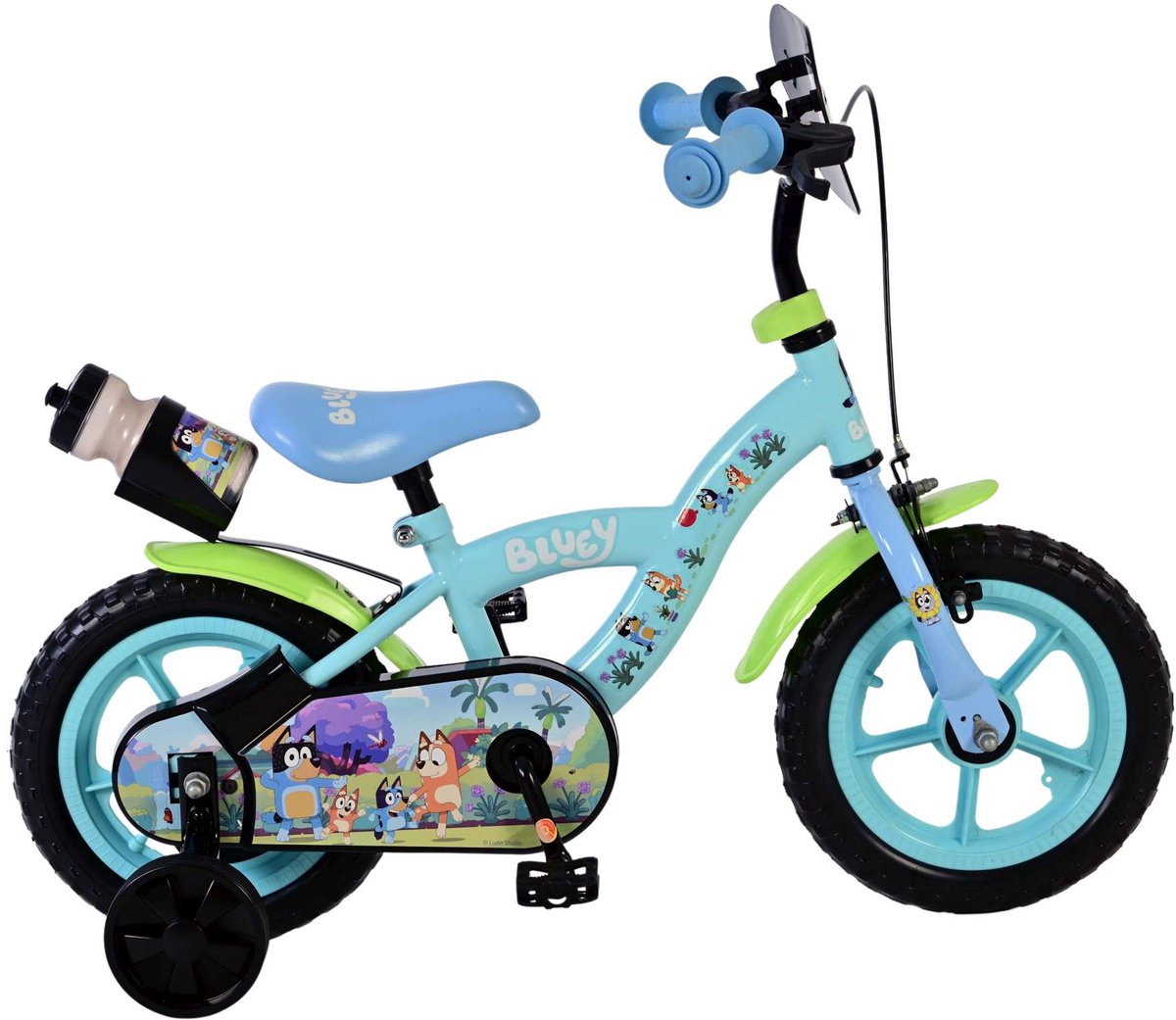 Vélo enfant Bluey - garçons - roues mag - 12 pouces - bleu