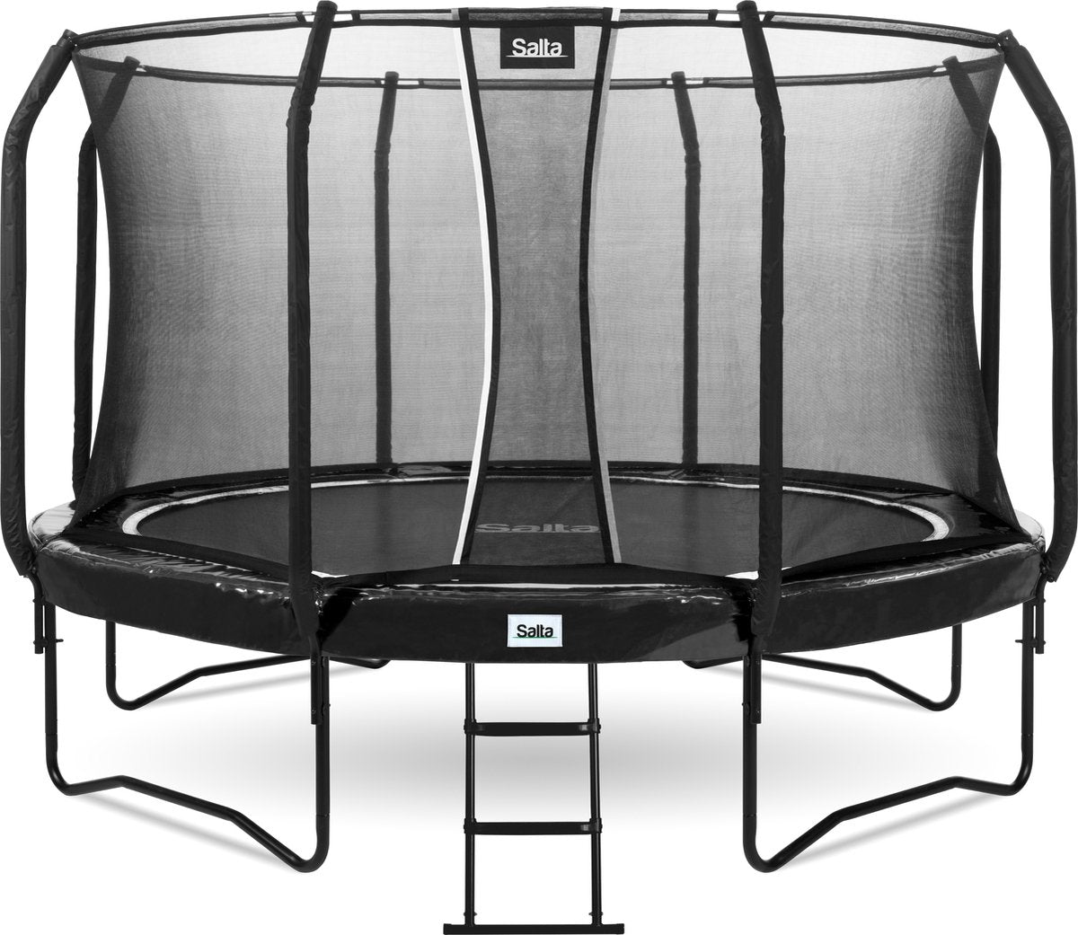 Salta première classe - trampoline avec filet de sécurité et échelle - ø 305 cm - noir