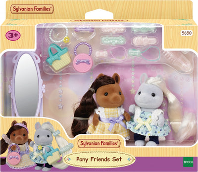 Sylvanian family 5650 ensemble d'amis poneys