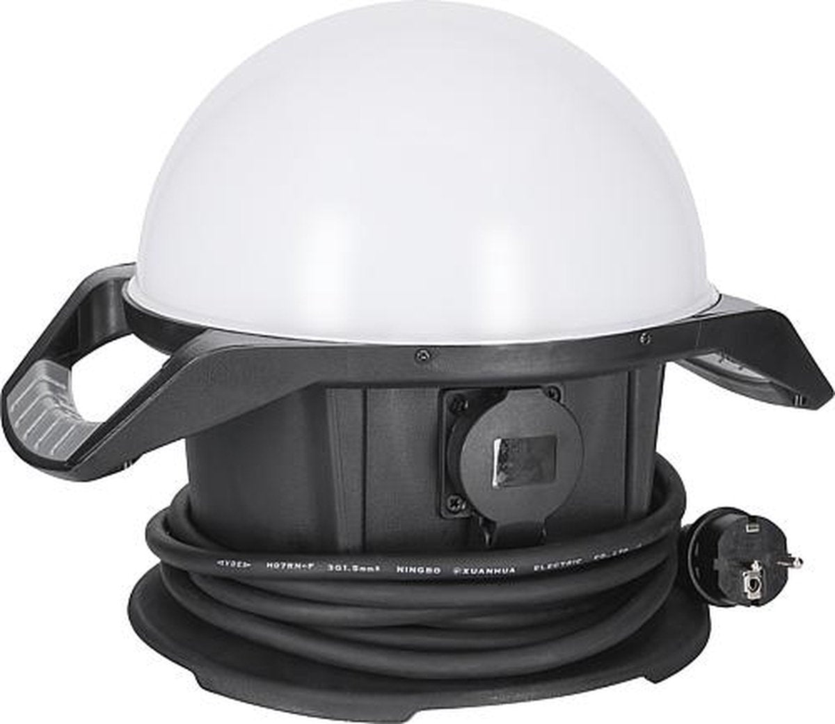 Ansmann werlamp ball led - 360° - ip54 - 6500k - avec douille et crochet de suspension