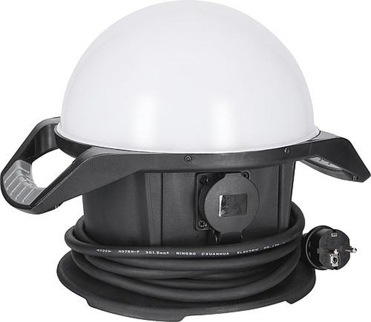 Ansmann werlamp ball led - 360° - ip54 - 6500k - avec douille et crochet de suspension