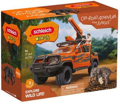 Schleich aventure tout-terrain sauvage dans la jungle 42720