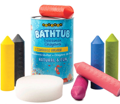 Crayons de bain à la cire d'abeille Medenka ® – 7 couleurs – 100% naturels sans danger – coloriage créatif amusant pour les petits artistes – fait à la main dans le respect de l'environnement – convient aux enfants à partir de 3 ans