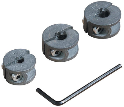 Arrêts profonds Wolfcraft | pour forage | ø6, 8, 10mm | 3 pièces - 2755000