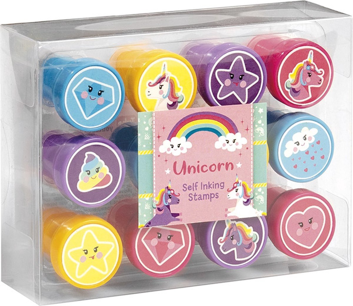 Tottum Unicorn - jeu de timbres