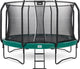 Salta première classe - trampoline avec filet de sécurité et échelle - ø 251 cm - vert