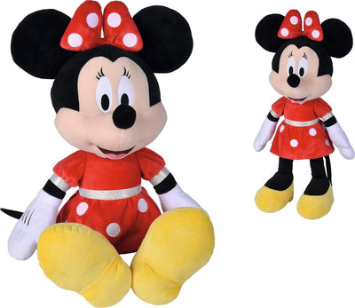 Simba disney - robe rouge minnie - 60cm - peluche