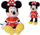Simba disney - robe rouge minnie - 60cm - peluche