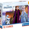 Clementoni Block Puzzle Frozen, 12e.