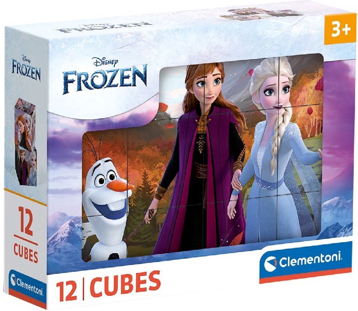 Clementoni Block Puzzle Frozen, 12e.