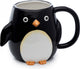 Considéré comme le pingouin - Tasse en céramique de poignée formée