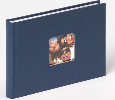 Walther fa-207-l fun - album design - taille 22 x 16 cm - bleu