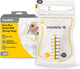 Sachets de conservation pour lait maternel Medela – 50 pièces – étanches – avec double fermeture et bec verseur – sans BPA et recyclables