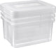 Coffret de rangement Curver pratique 3x25 l transparent