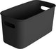 Sunware sigma home boîte cube 6l - 31,3x16x16 cm - noir