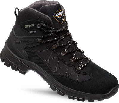 Chaussures de randonnée unisexe Grisport Scout Mid - noir