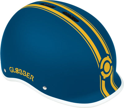 Casque Globber - casque urban s m bleu pétrole - bleu - éclairage LED - casque abs - réglable - s-m 51-55 cm
