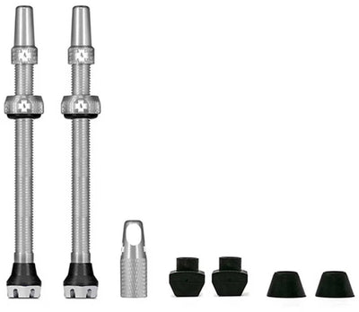 Valve tubeless Muc-off Muc Off V2 SV (44 mm) couleur : aluminium argenté