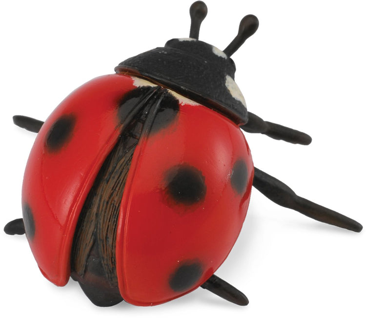 Figurine Collecta - coccinelle - (m) - insectes - peint à la main - miniature